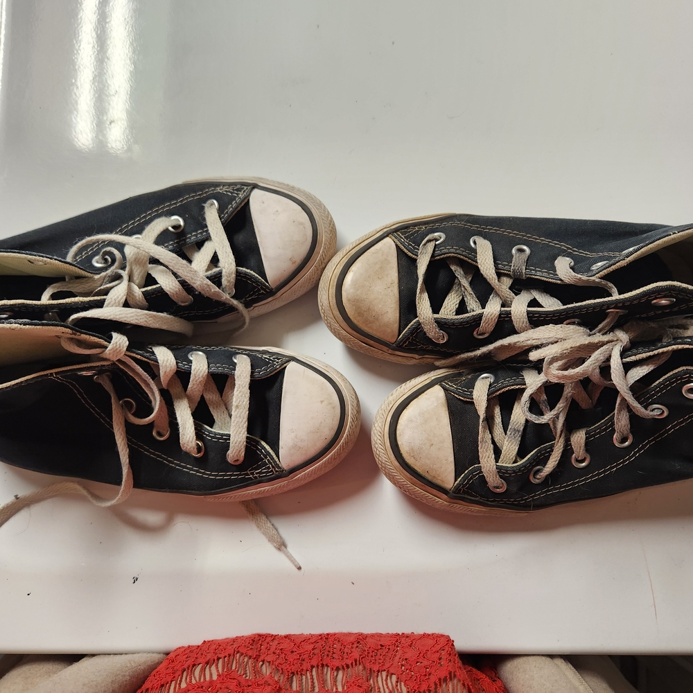 Converse Black High-Top Sneakers